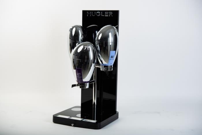 Maison Mugler and DIAM reinvent the perfume fountain with a 100% eco-responsible design
